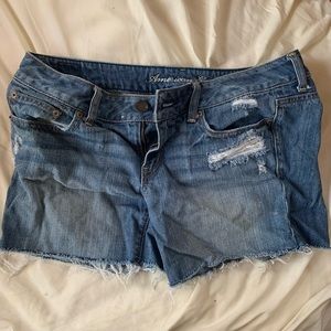American eagle jean shorts